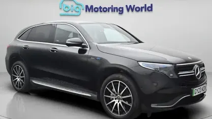Used Mercedes EQC400 AMG line 300 kW (408 HP) 2022 Black SUV