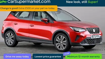 Used Seat Arona SE Technology 110 HP (80 kW) 2023 Red SUV