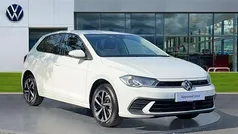 Pure white Used 2025 VW Polo Match Hatchback | £20,988 (Fair price)