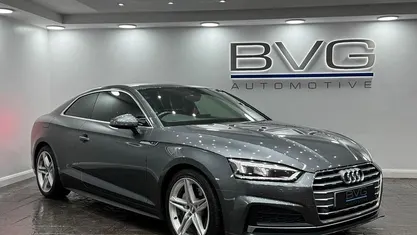 Grey Used 2018 Audi A5 S-Line Coupe | £14,994 (Good price)