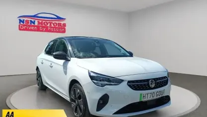 Used Vauxhall Corsa-e Elite 100 kW (136 HP) 2021 White Hatchback