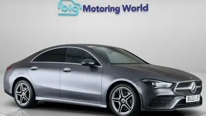 Used Mercedes CLA200 AMG line 163 HP (119 kW) 2022 Grey Coupe