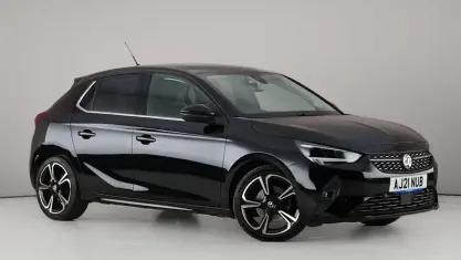 Used Vauxhall Corsa Elite 101 HP (74 kW) 2021 Black Hatchback