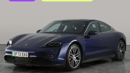 Used Porsche Taycan 419 kW (571 HP) 2022 Blue Sedan