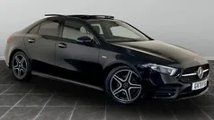 Black Used 2022 Mercedes A200 AMG line Sedan | £22,995 (Fair price)