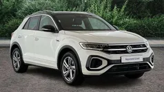Pure white Used 2025 VW T-Roc R-line SUV | £27,990 (Fair price)