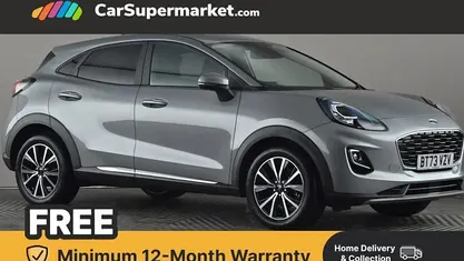 Used Ford Puma Titanium 125 HP (91 kW) 2023 Silver SUV