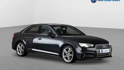 Used Audi A4 S-Line 190 HP (139 kW) 2018 Grey Sedan