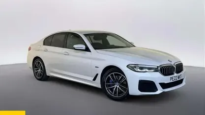 Used BMW 530e M Sport 292 HP (214 kW) 2022 White Sedan