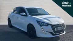 White Used 2020 Peugeot 208 Allure Premium Hatchback | £10,873 (Fair price)