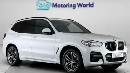 Begagnad BMW X3 M Sport 190 HK (139 kW) 2021 Vit SUV