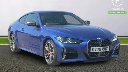 Used BMW M440 M Sport 374 HP (275 kW) 2020 Blue Coupe