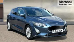 Blue Used 2020 Ford Focus Titanium Hatchback | £11,315 (Fair price)