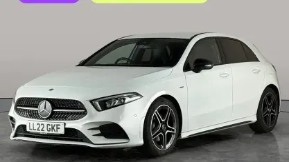 Used Mercedes A180 Executive 136 HP (100 kW) 2022 White Hatchback