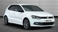 Pure white Used 2015 VW Polo BlueGT Hatchback | £8,995 (Fair price)