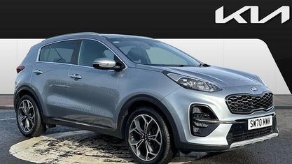 Gebraucht Kia Sportage GT-Line 177 PS (130 kW) 2021 Silber SUV