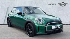 Green Used 2022 Mini Cooper Exclusive Hatchback | £20,395 (Fair price)