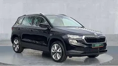Black magic pearlescent Used 2025 Skoda Karoq SE L SUV | £27,450 (Fair price)