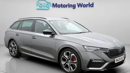Used Skoda Octavia vRS 245 HP (180 kW) 2024 Grey Estate