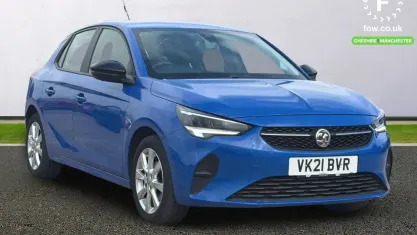 Used Vauxhall Corsa 75 HP (55 kW) 2021 Blue Hatchback