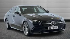 Black Used 2023 Mercedes C220 AMG Line Premium Sedan | £34,795 (A bit pricey)