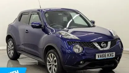 Used Nissan Juke Tekna 110 HP (80 kW) 2017 Blue SUV
