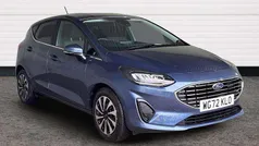 Blue Used 2022 Ford Fiesta Titanium Hatchback | £12,795 (Fair price)