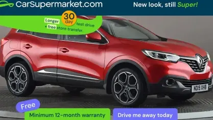 Usado Renault Kadjar Dynamique 160 HP (117 kW) 2018 Vermelho SUV