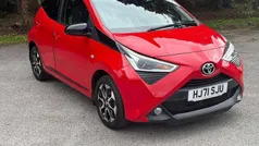 Red Used 2021 Toyota Aygo Trend Hatchback | £10,100 (Fair price)