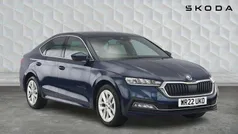 Petrol blue metallic Used 2022 Skoda Octavia SE L Hatchback | £18,000 (Fair price)