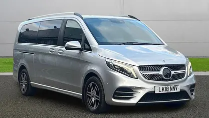 Used 2018 Mercedes V250 AMG line MPV | £38,995 (Fair price)