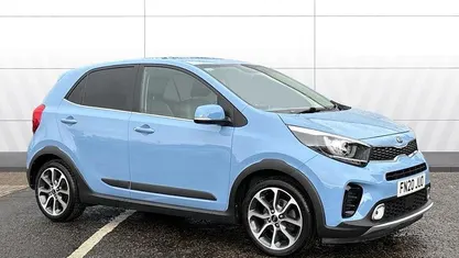 Used Kia Picanto X-Line 84 HP (61 kW) 2020 Blue Hatchback