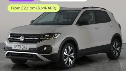 Used VW T-Cross Black Edition 110 HP (80 kW) 2023 Grey SUV