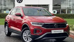 Red Used 2022 VW T-Roc Life SUV | £20,495 (Fair price)
