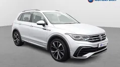 Silver Used 2022 VW Tiguan R-line SUV | £27,549 (Fair price)