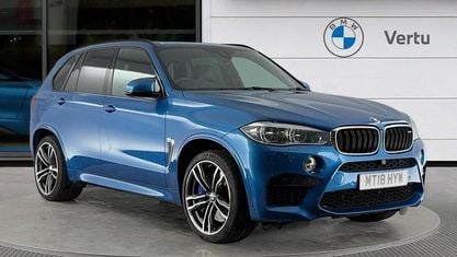 Używany BMW X5 M Comfort Edition 575 KM (422 kW) 2018 Niebieski SUV