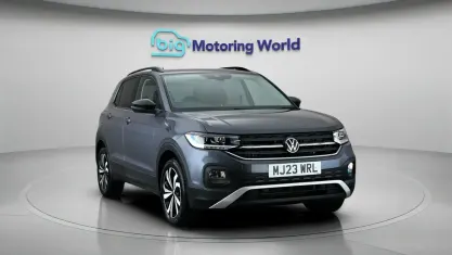 Used VW T-Cross Black Edition 110 HP (80 kW) 2023 Grey SUV