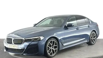 Używany BMW 520 M Sport 190 KM (139 kW) 2022 Niebieski Sedan/Limuzyna