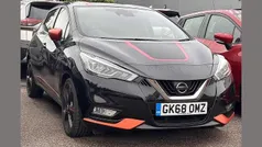 Black Used 2018 Nissan Micra Hatchback | £9,199 (Fair price)
