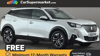 Used Peugeot 2008 Allure Premium 131 HP (96 kW) 2021 White SUV