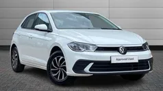 White New 2024 VW Polo Life Hatchback | £19,750 (Fair price)