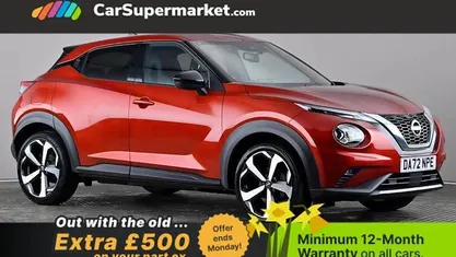 Used Nissan Juke Tekna 114 HP (83 kW) 2022 Red SUV