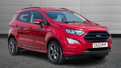 Red Used 2022 Ford Ecosport ST-Line SUV | £14,695 (Fair price)