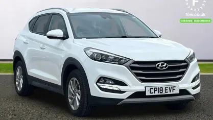 Used Hyundai Tucson SE 141 HP (103 kW) 2018 White SUV