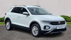 White Used 2023 VW T-Roc Life SUV | £20,495 (Fair price)