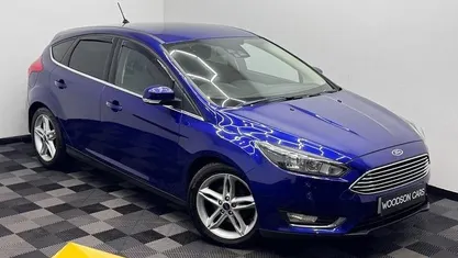 Blue Used 2017 Ford Focus Titanium Hatchback | £8,000 (Fair price)