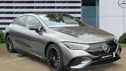 Usado Mercedes EQE350 AMG line 235 kW (320 HP) 2024 Cinzento Sedan