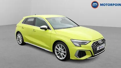 Used Audi S3 Sportback 310 HP (228 kW) 2023 Yellow Hatchback