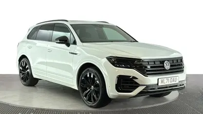 Used VW Touareg Black Edition 340 HP (250 kW) 2022 White SUV