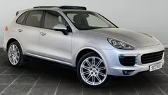 Silver Used 2017 Porsche Cayenne Platinum Edition SUV | £17,995 (Fair price)